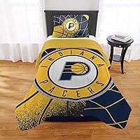 Vista 9 de Juego de edredón con licencia oficial de la NBA de Boston Celtics de Northwest – Ropa de cama con logotipo del equipo de la NBA – Juego de cama