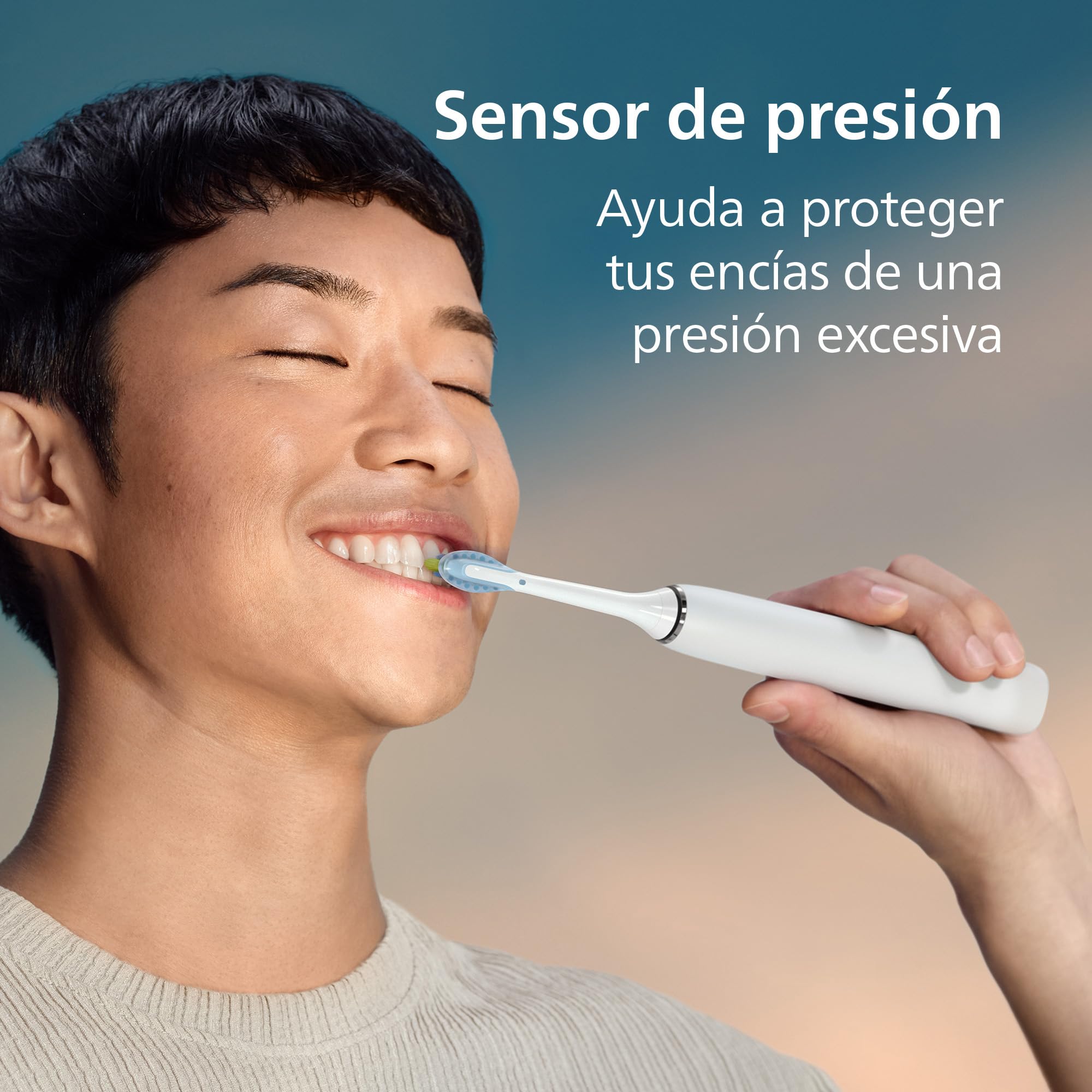 Philips Sonicare DiamondClean 9000 Pack Doble, 4 Modos, 3 Intensidades, Aplicación, Sensor de Presión