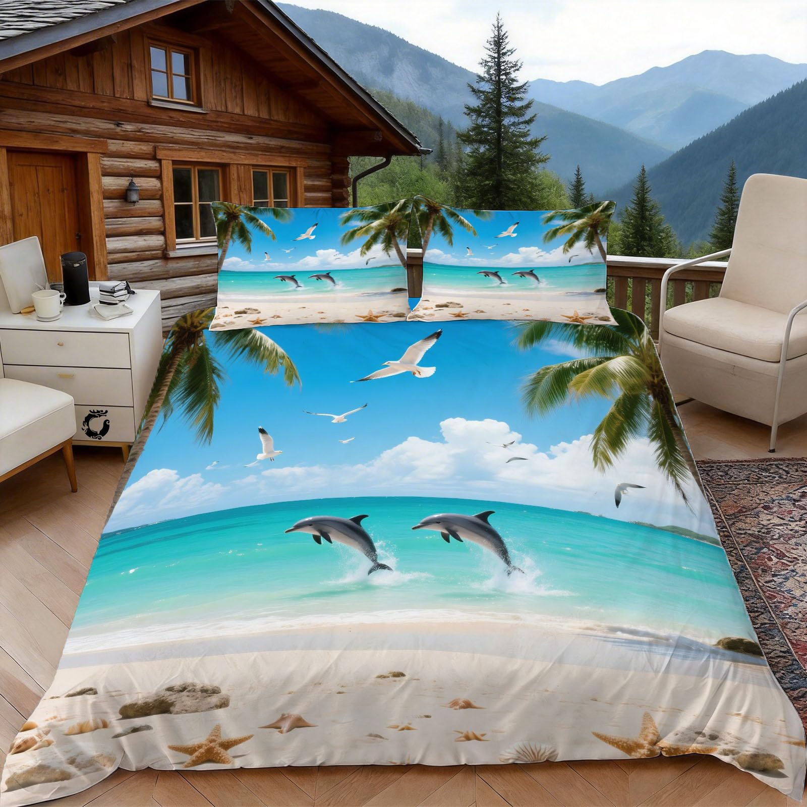 Housse de couette tropicale 220x240 avec zip pour en finir avec le lit froissé
