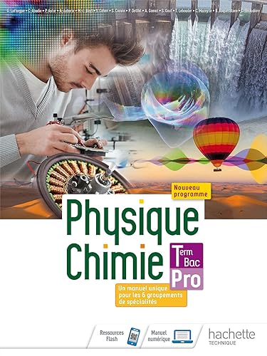 Physique-Chimie terminale Bac Pro - livre élève - Éd. 2021