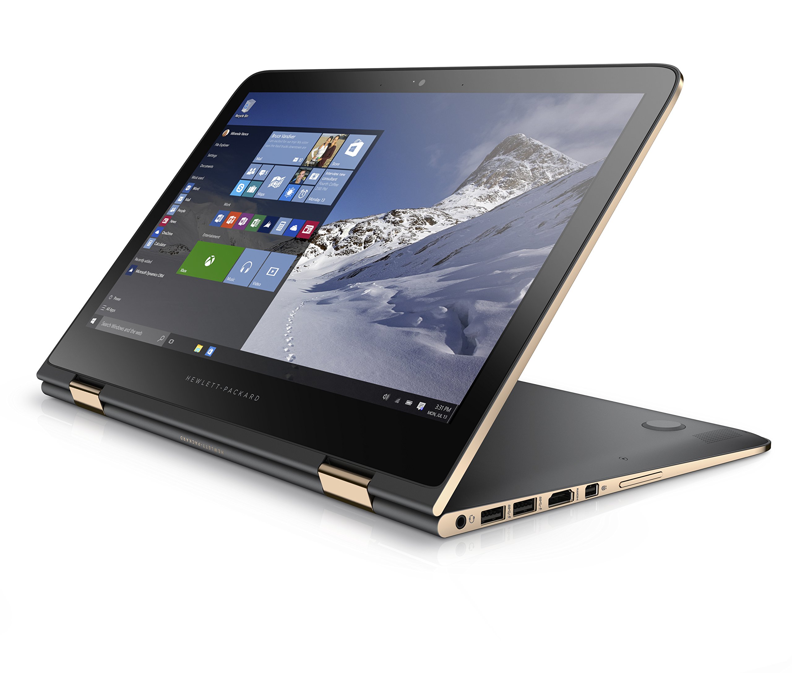 HP Spectre x360、UHD(4K)、GTX 1050 Max-Q HP Spectre x360 2 in 1 Laptop Display touch AMOLED 13,5