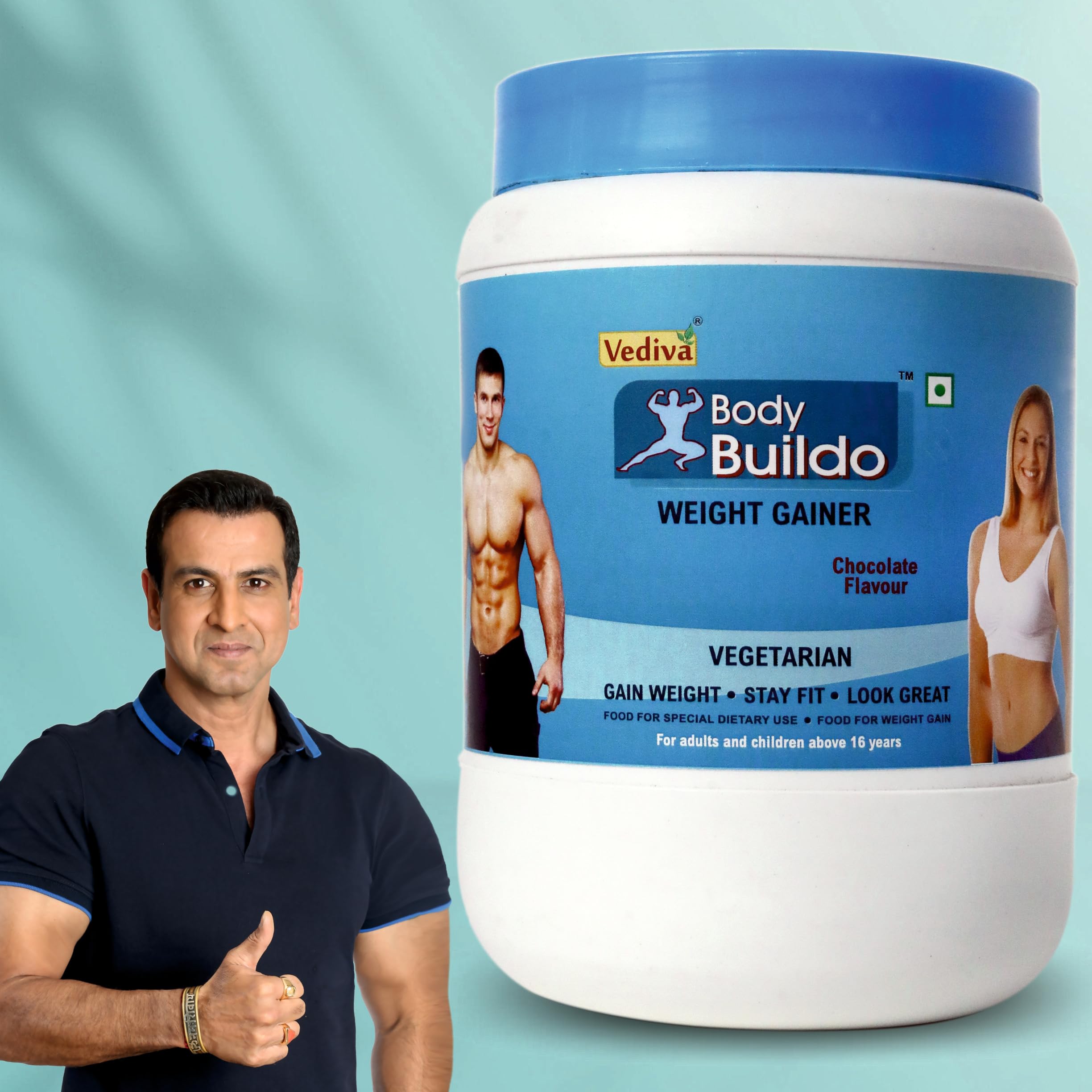 Vediva BodyBuildo | Strength & Muscle Mass Gainer | Weight Gain & Strength Builder | 800g (Pack of 2)-image-36