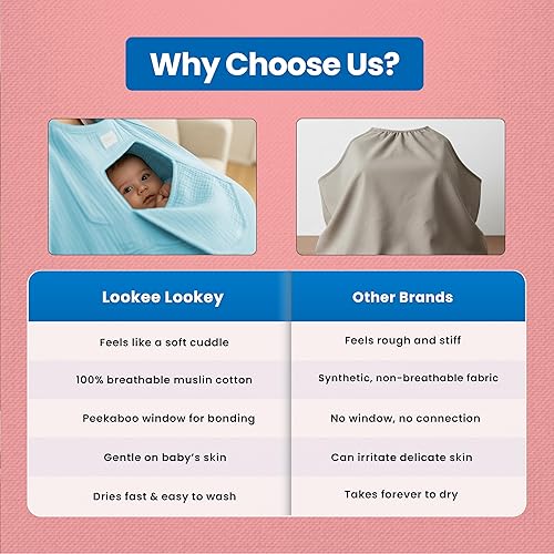 Miniatura 8 de Fundas de lactancia, 100% muselina de algodón orgánico. Transpirables, hermosas, privacidad completa. Fabricado por una madre. Empresa de EE. UU