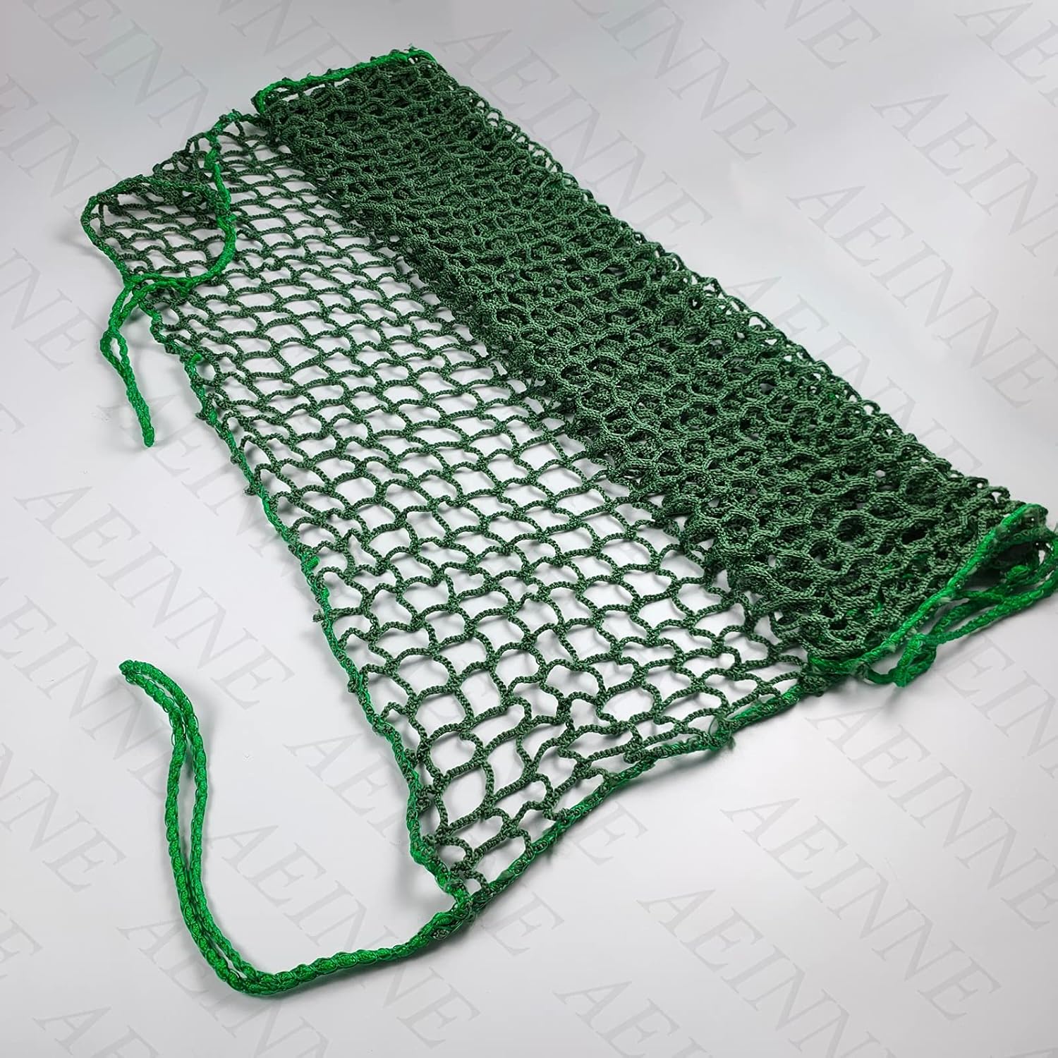 Bounce Back Baseball Net, Golf Netting Practice Rebounder Net Replacement Netting Sport Barrier Hockey Net Soccer Backstop Fence Netting Material Basketball Court Lacrosse Net Backyard Nylon, Green