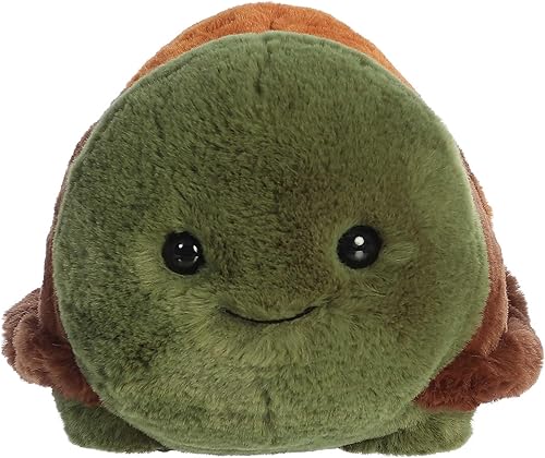 Miniatura 2 de Aurora Adorable Spudsters Tony Turtle Animal de peluche  Abrazos reconfortantes  Compañeros juguetones  Verde 10 pulgadas