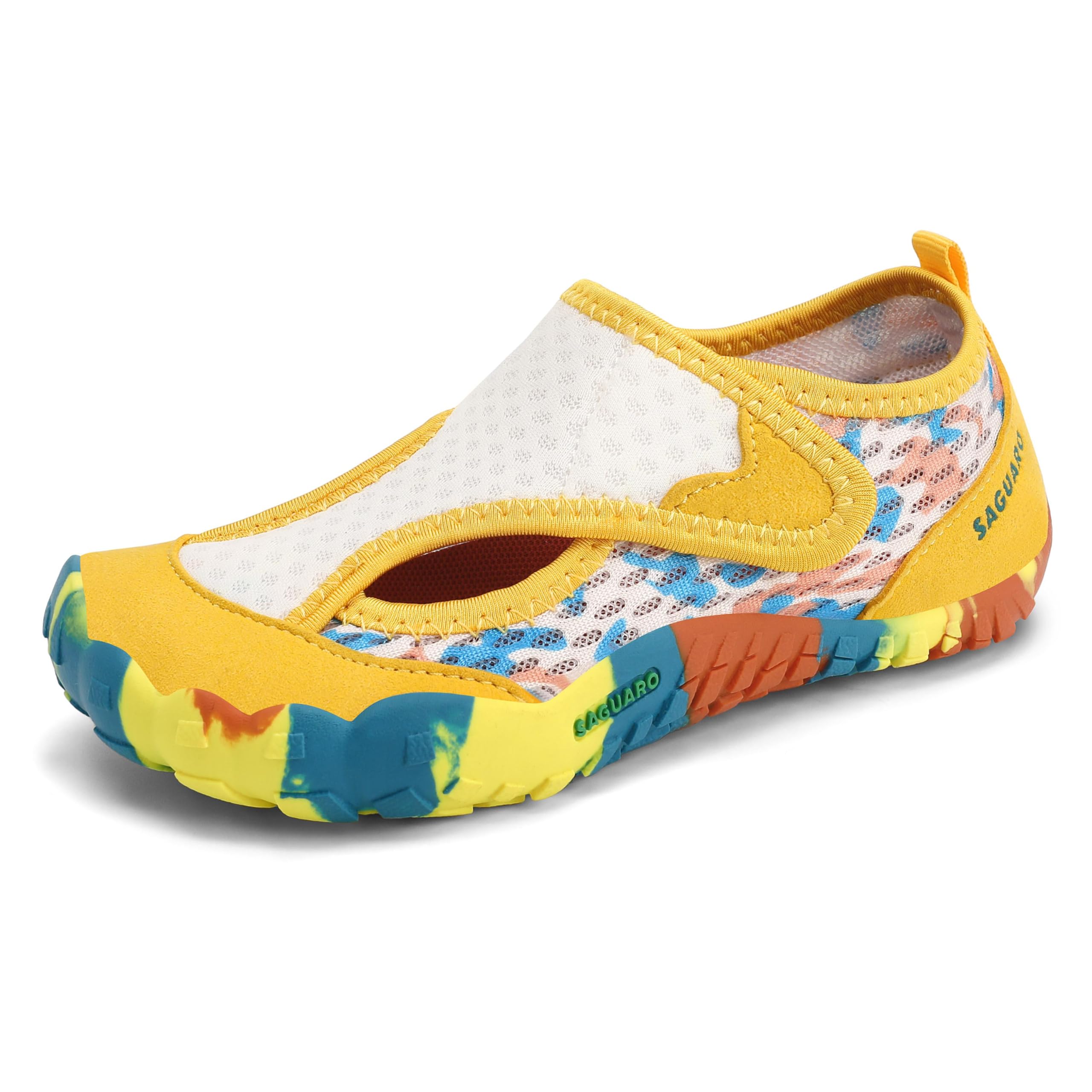 SAGUARO Scarpe Barefoot Bambini Scarpe da Trail Running a Piedi Nudi per Uso Quotidiano, Asilo e Parco,GR.24-36