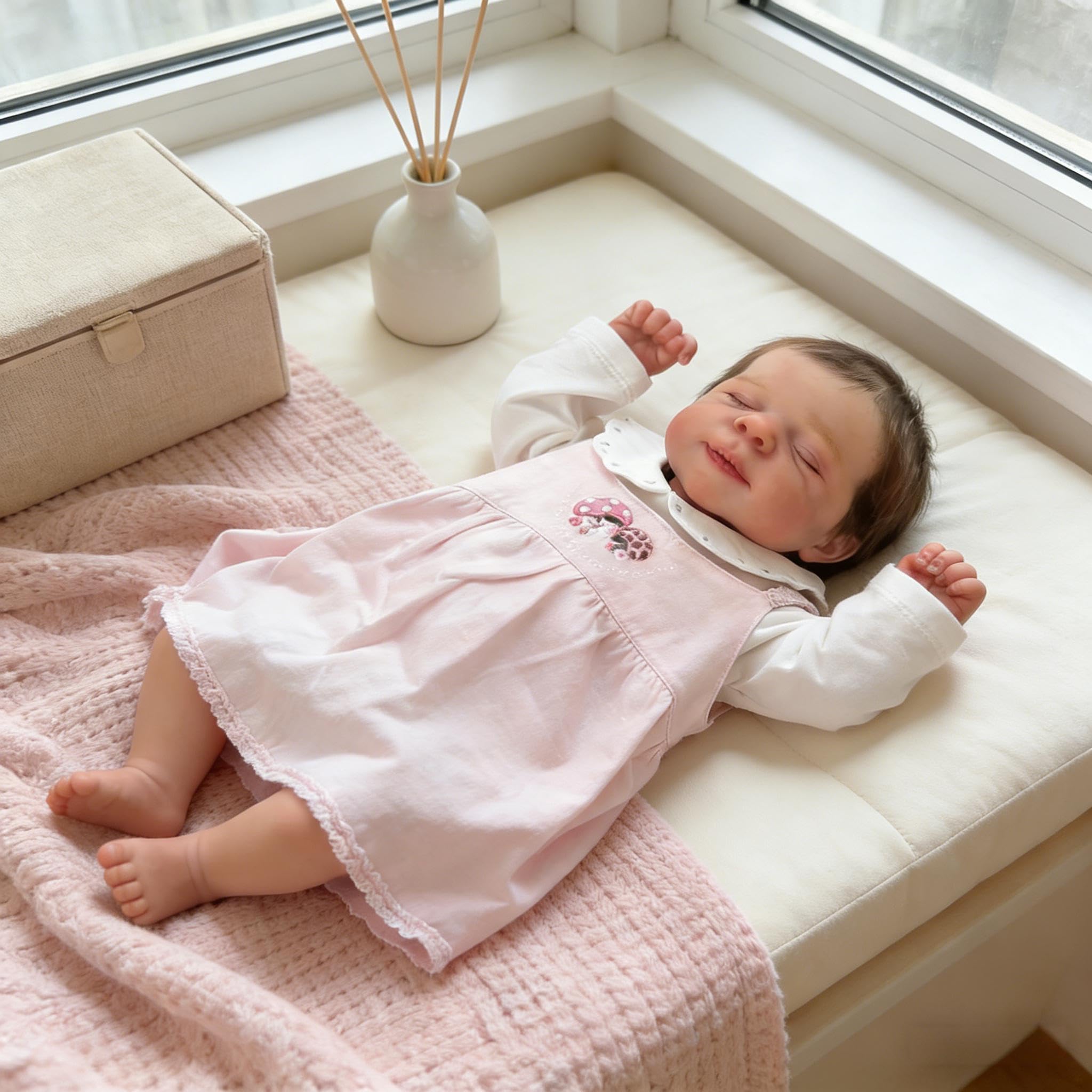 Realistyczne lalki Reborn Baby Dolls silikonowe na całe ciało, 45 cm, prawdziwe życie, lalka, anatomicznie poprawna, dziewczyna, realistyczna, noworodki, lalka, miękka winylowa lalka Reborn