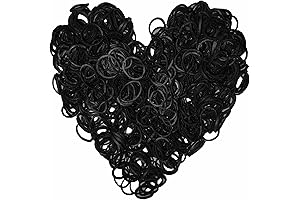 900 Rainbow Loom Bands Jet Black with Extras
