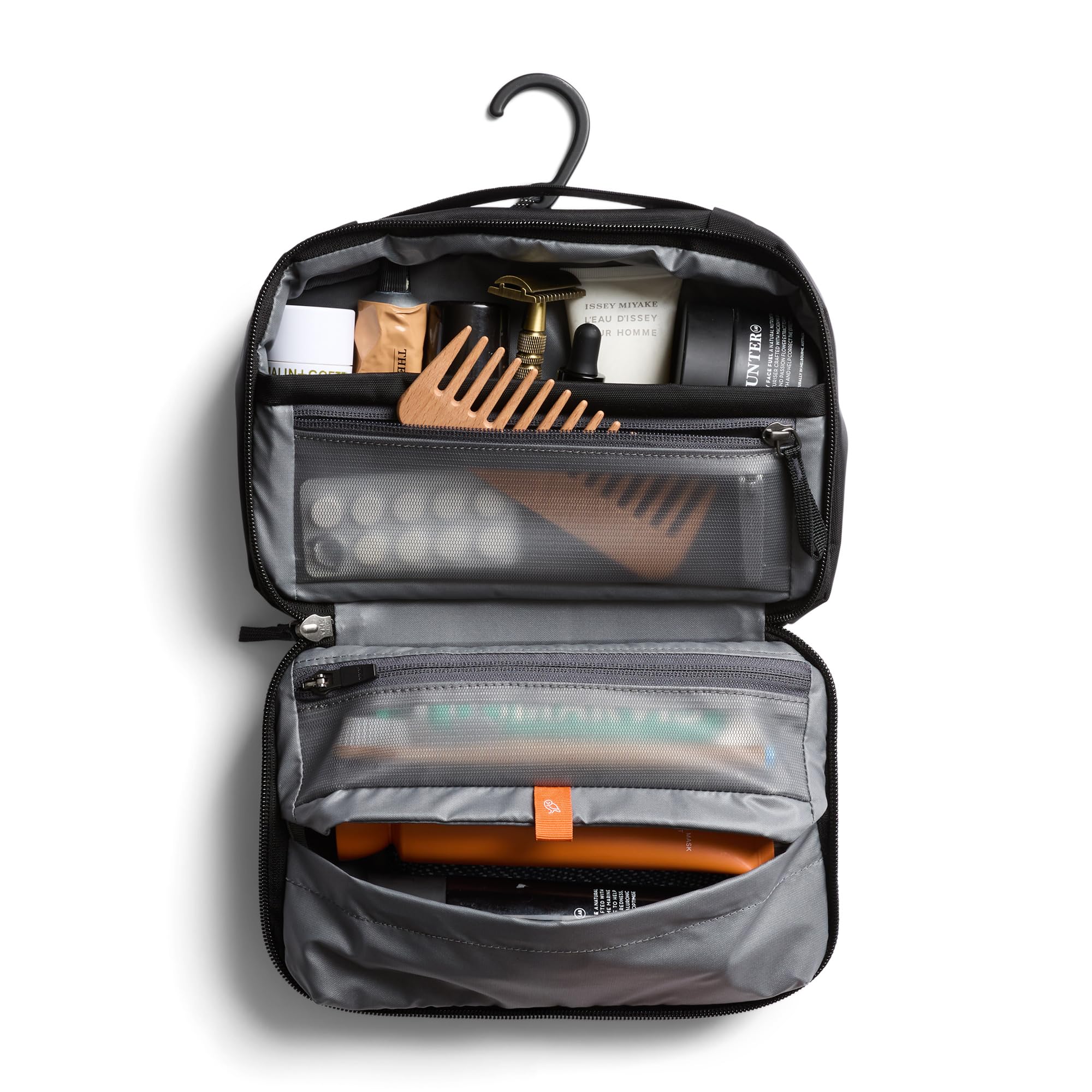 Bellroy Hanging Toiletry Kit 3L, Reise-Kulturbeutel - Black | 3L hängender Kulturbeutel für Damen und Herren, für Reisen entwickelt