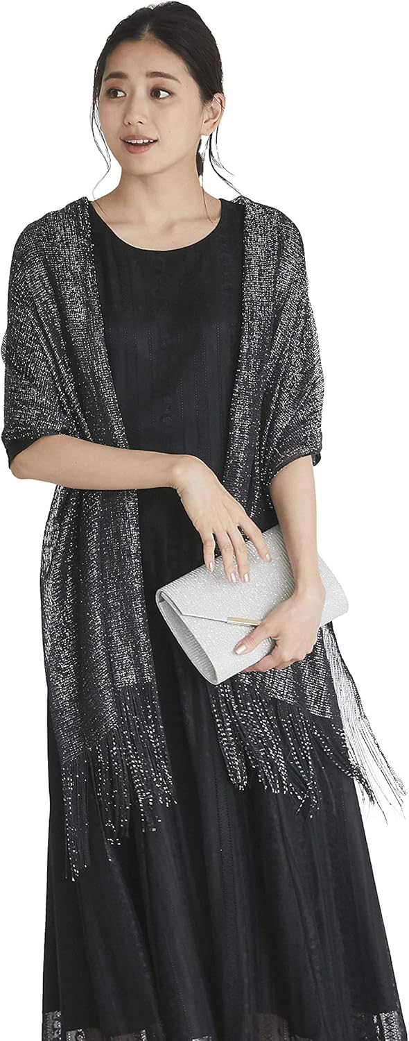 ショール ストール 羽織物 ボレロ 豪華な レディース 結婚式 パーティー Blrhds01 約160 約45 5色 大判 お呼ばれ 女子会