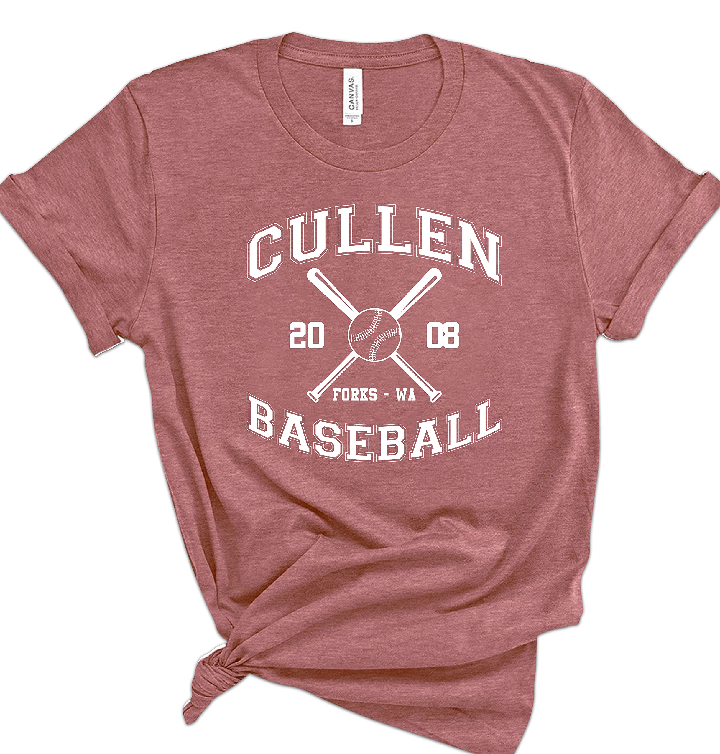 HandmadeCullen Baseball Forks WA Shirts Baseball Shirts Sweatshirts Hoodies For Women and Men, Sports T-Shirts Team Forks, Tee Forks Graphic Tees, Cullen Clothes Casual Sleeve Shirts