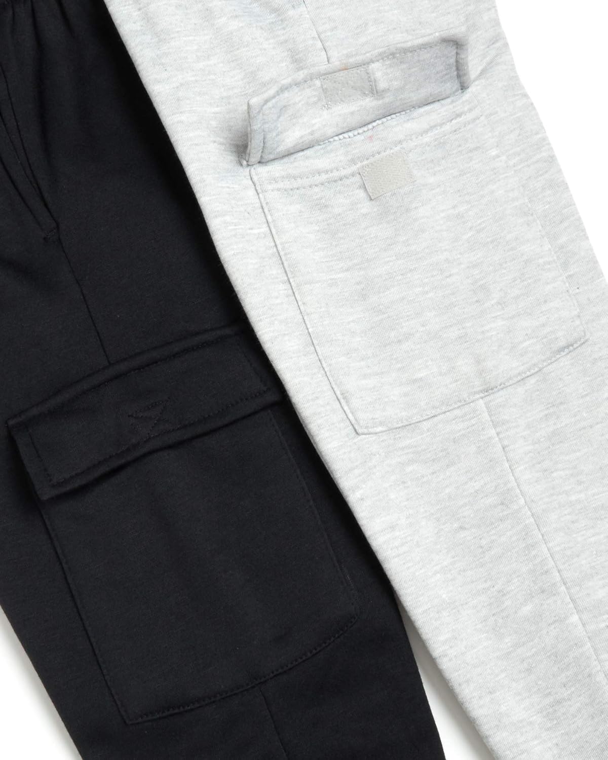 Quad Seven Boys Sweatpants - 4 Pack Active Fleece Boys Joggers or Cargo Pants for Kids - Performance Athletic Pants (4-18) - Image 3