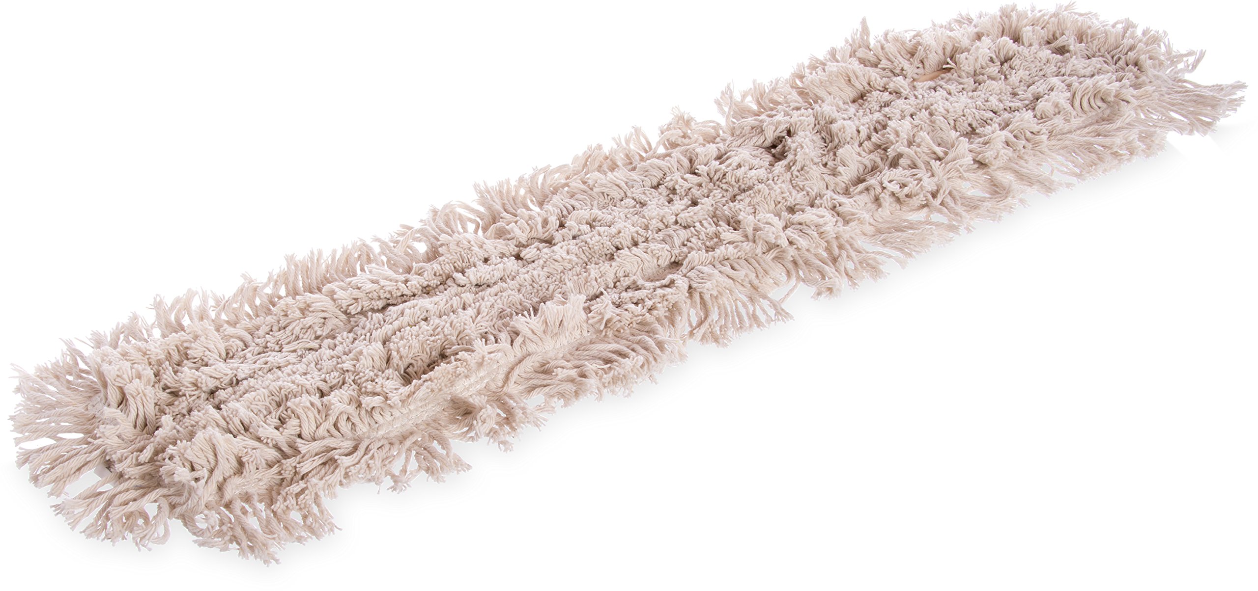 Carlisle 364732400 Flo-Pac para atar algodón polvo Mop, 36" X 5", pack de 12, 12