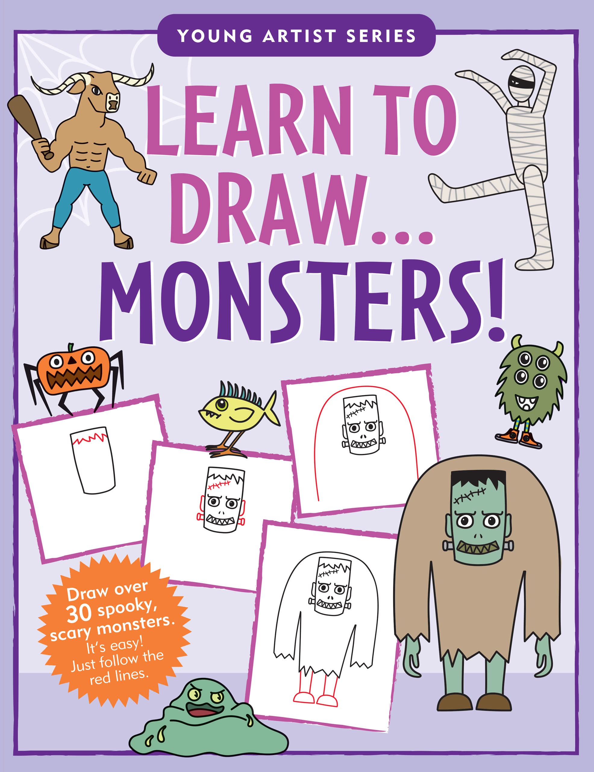 Learn to Draw Monsters (Easy Step-By-Step Drawing Guide)