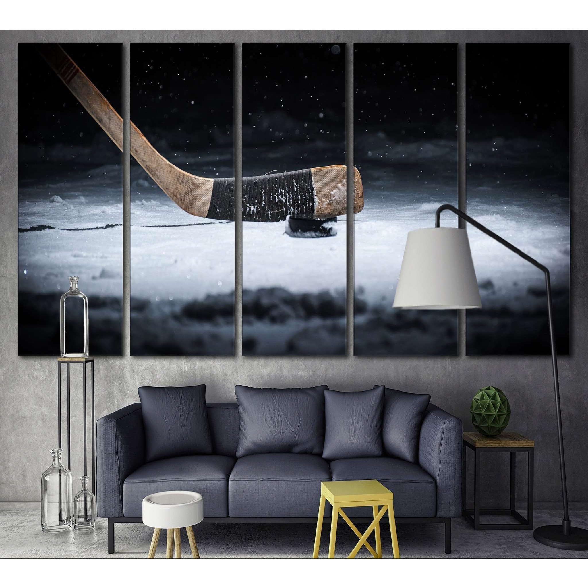 Impression sur toile prete a accrocher tableau 5 panneaux 200x100 - 4