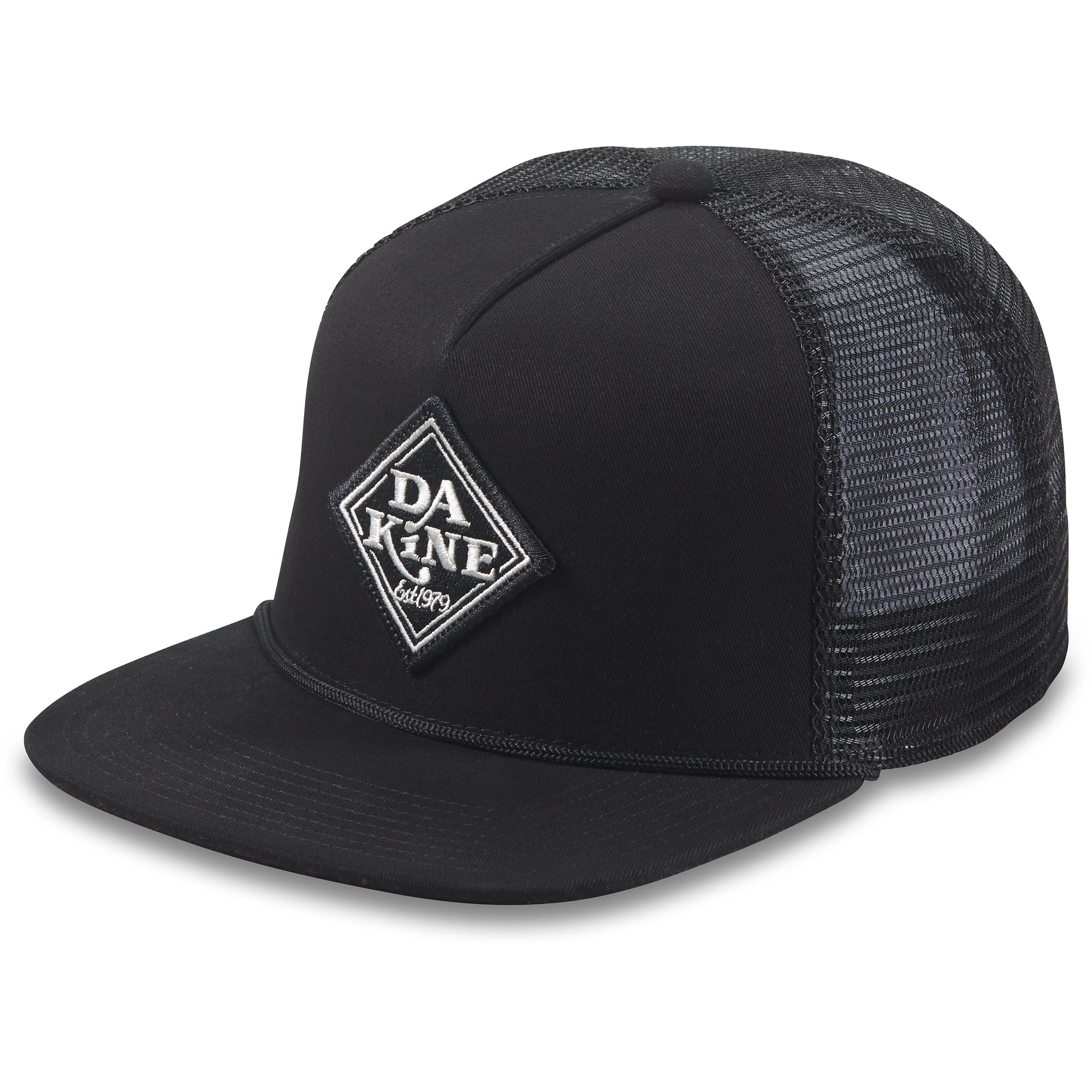 Dakine Classic Diamond Trucker Hat - Black