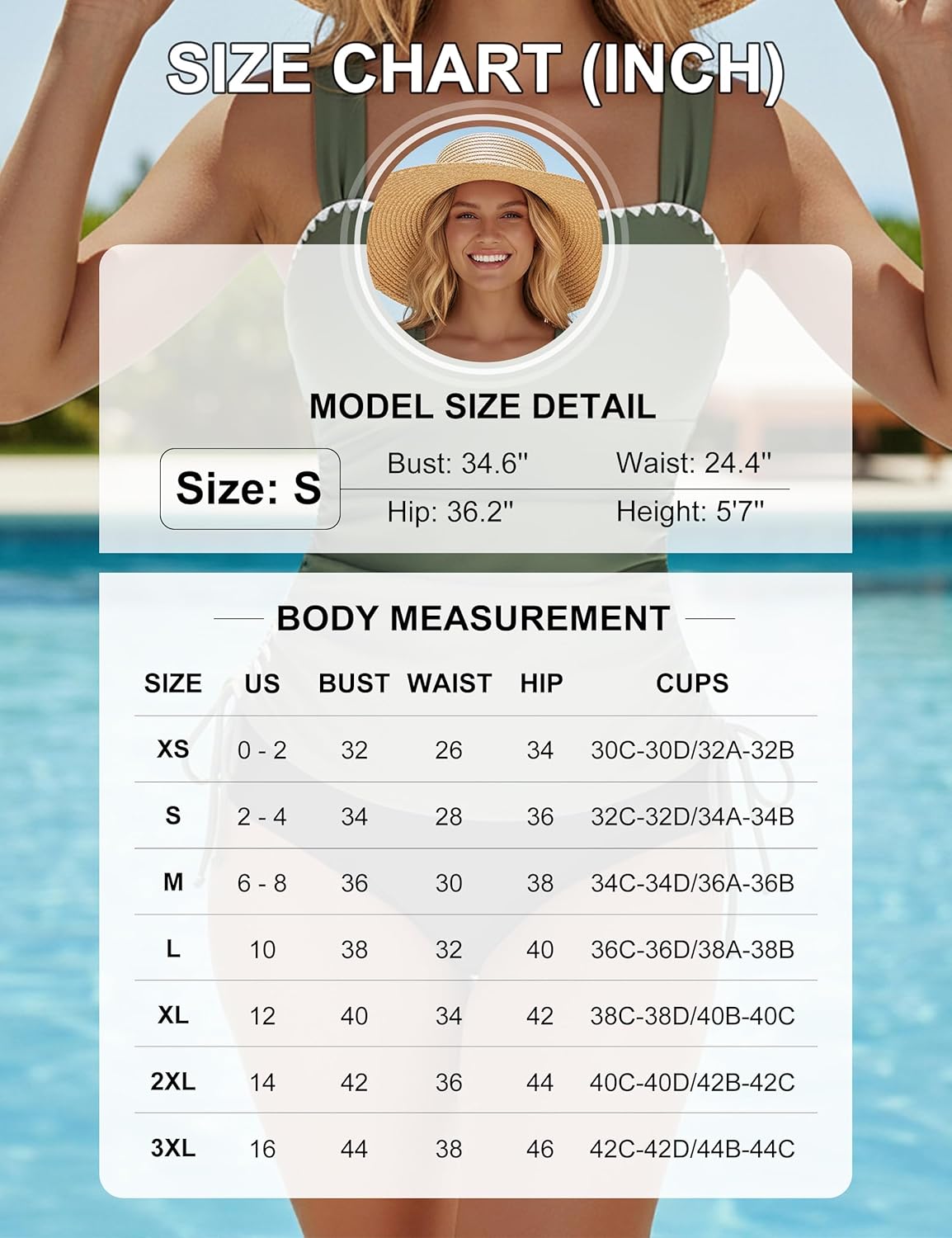 Blooming Jelly Womens Tankini Swimsuits Tummy Control Slimming Ruched 2 Piece Bathing Suit Modest High Waisted Retro Swimwear - Image 6