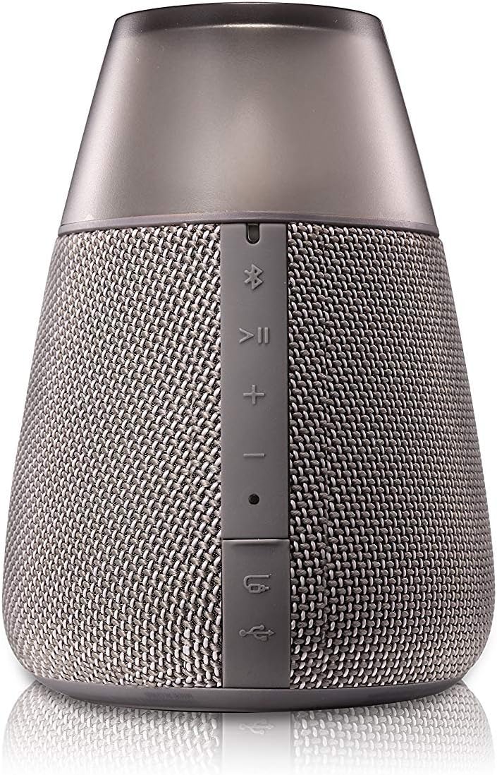 LG PH3G Bluetooth speaker silver-grey