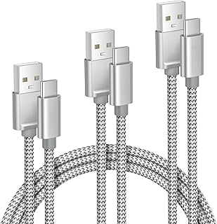 Elebase iPhone 17 16 Pro Max Charging Cable 0.5/1/2 m, USB A to Type C USBC Cable, Car Carplay Fast Charging Cable Charger for Apple 16e 15, AirPods 3, iPad Air 4 5 Mini 6 7 8, Samsung Galaxy Z Flip