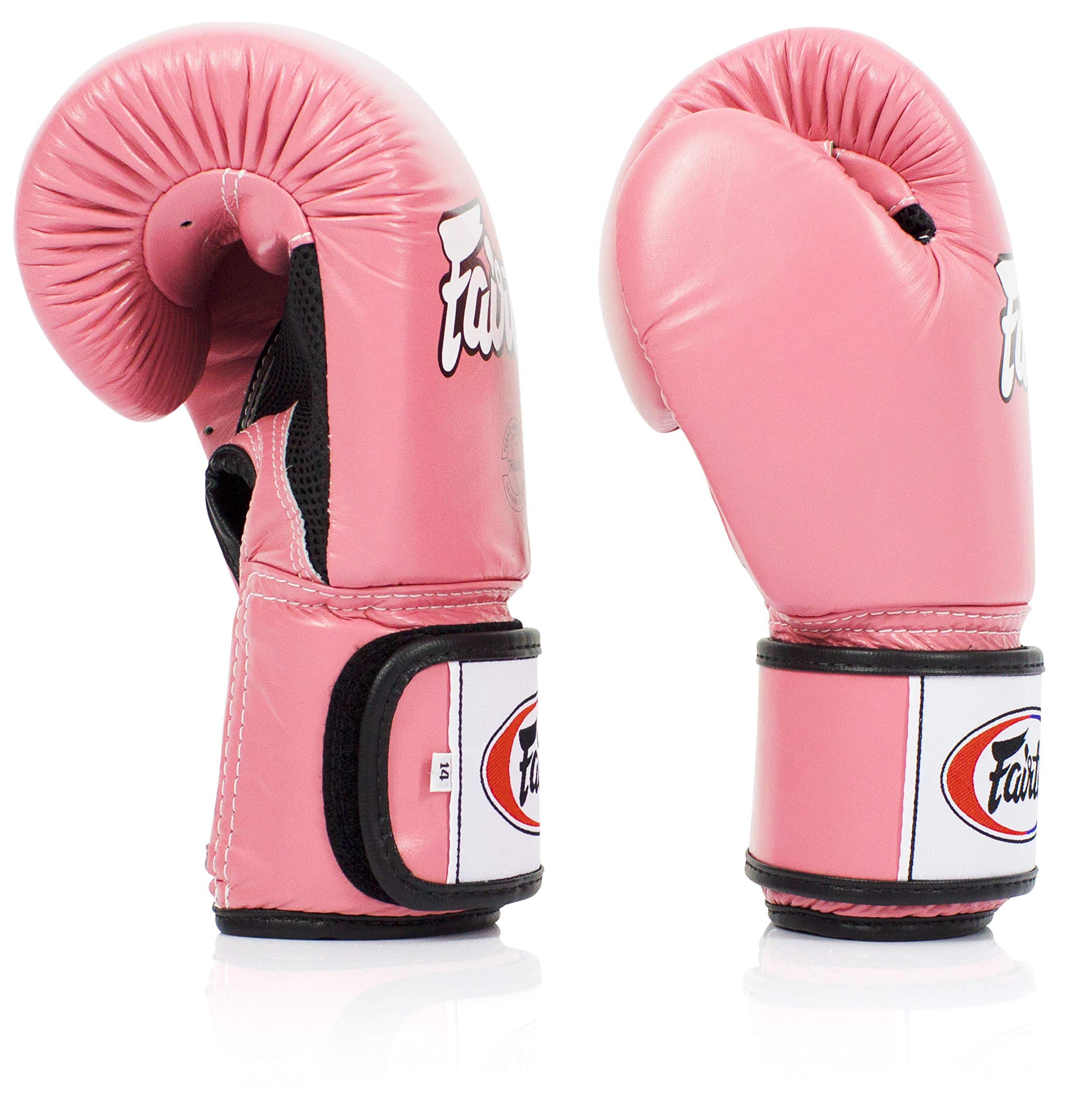 Fairtex ピンク ボクシンググローブ Fairtex BGV1 キックボクシンググローブ ネイションピンク 14oz