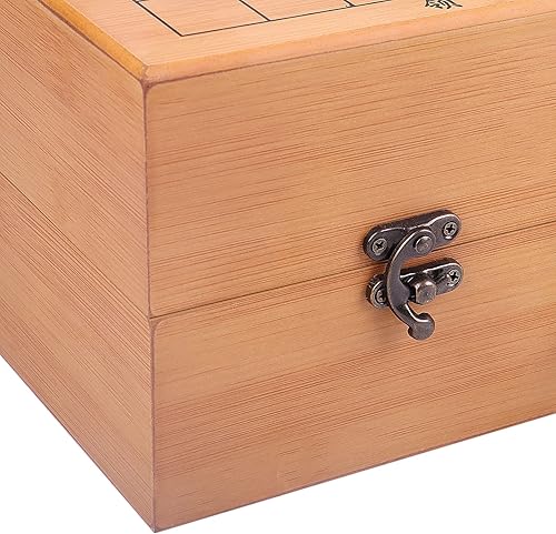 Miniatura 4 de Juego de 19 x 19 pulgadas, caja de regalo de alta calidad con piedras convexas de melamina individuales y cuencos de bambú