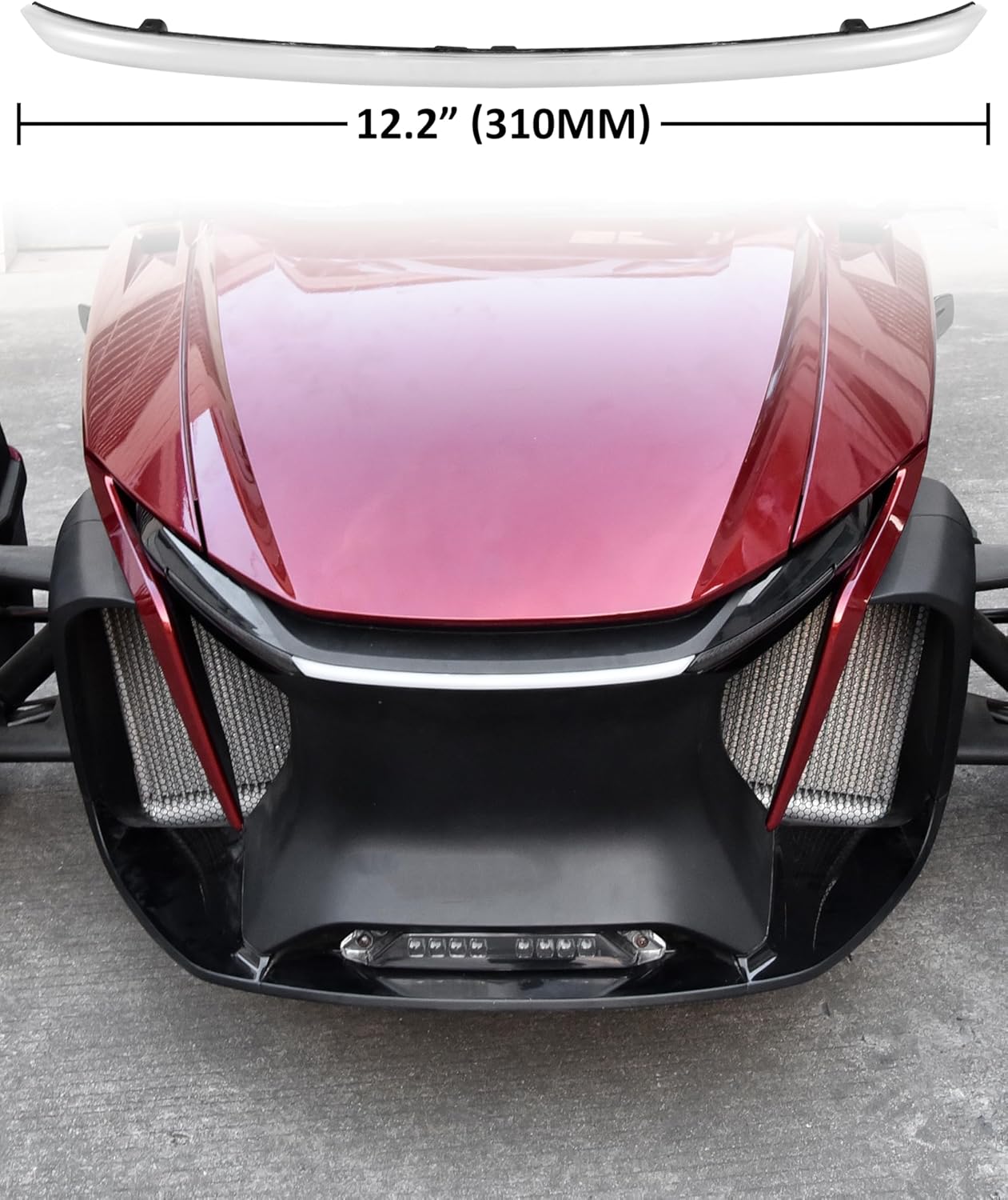 LED Center Accent Light Kit for Can-Am Spyder RT, Front Auxiliary Driving Daytime Running Light DRL for Can Am Spyder RT 2020-2025 Accessories