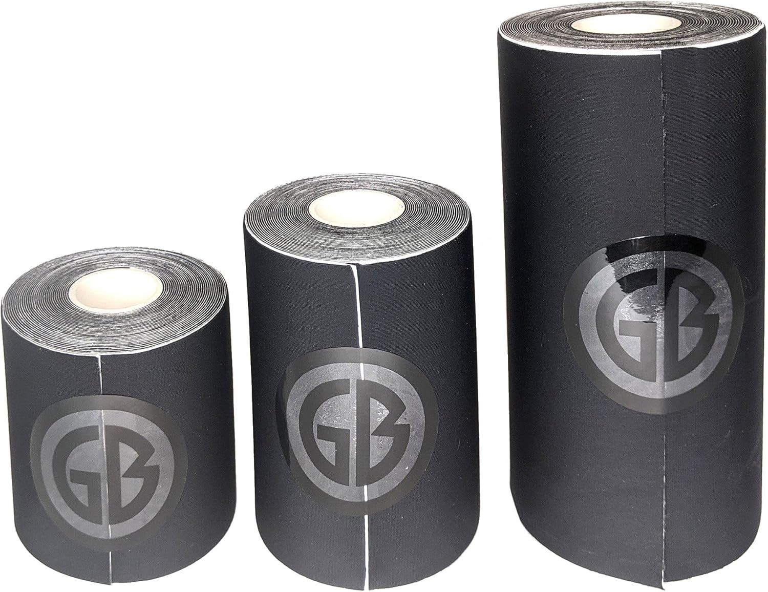 GenderBender Extra Soft Body Tape, 3-6 Inches Wide, Beige or Black (Black, Medium (4 inches Wide))