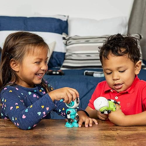 Vista 6 de Robot parlante para niños – Mini robot de juguete que repite lo que dices, juguetes de robots para niñas y niños de 4, 5, 6 años, rellenos