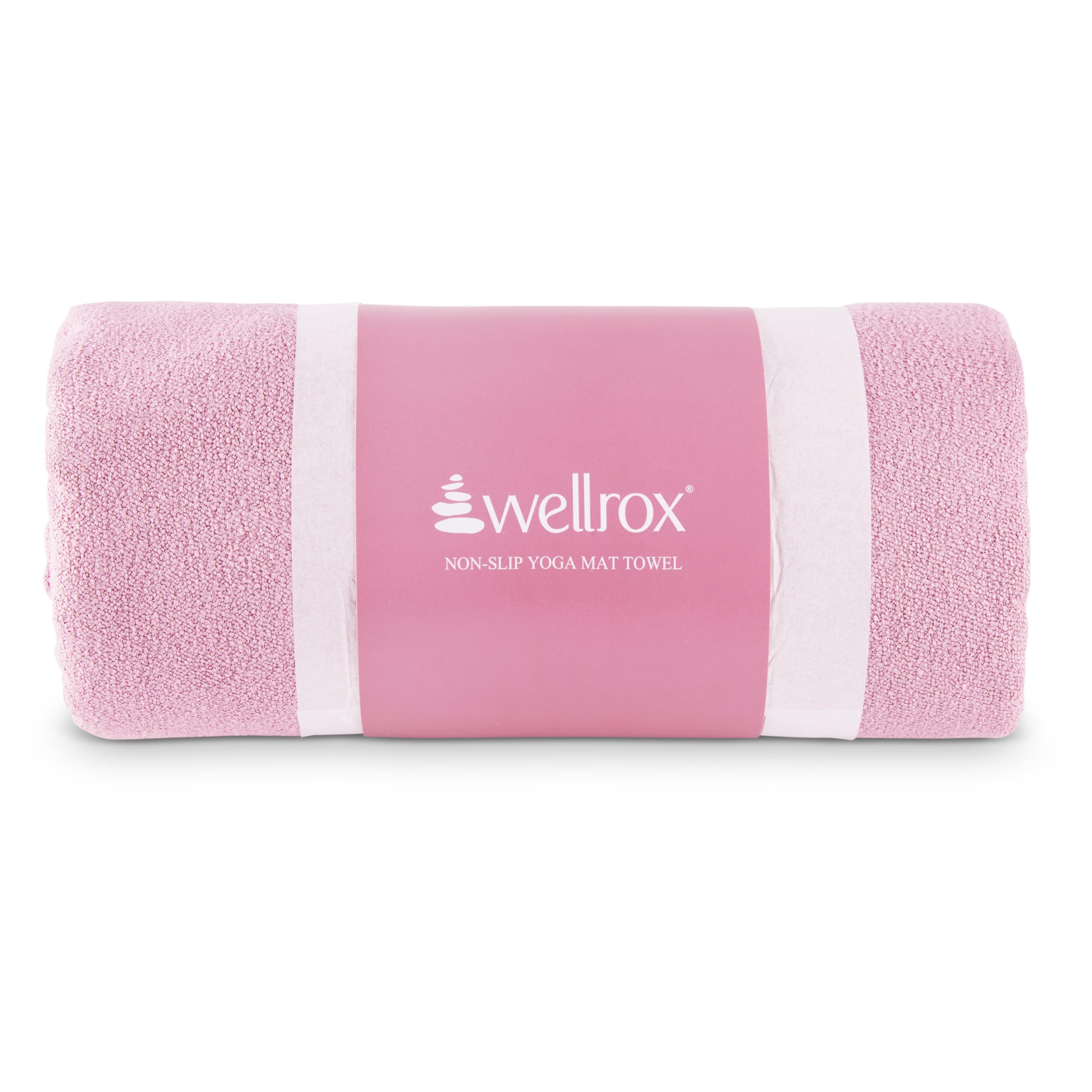 Amazon.com: Wellrox Microfiber Yoga Mat Towel with Grip – Ultra