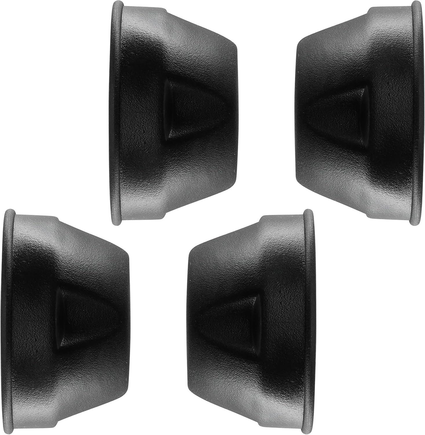 Caltric 4x Rubber Wheel Cap Compatible with Yamaha Timberwolf 250 4X4 2000 / 5GT-2512A-00-00