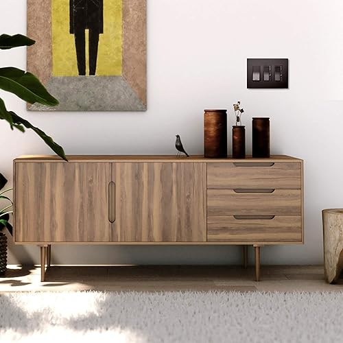 Vista 41 de Legrand - Pass & Seymour RWP263GCC6 - Placa de pared para interruptor basculante radiante, sin tornillos, 3 bandas, placa de pared de salida