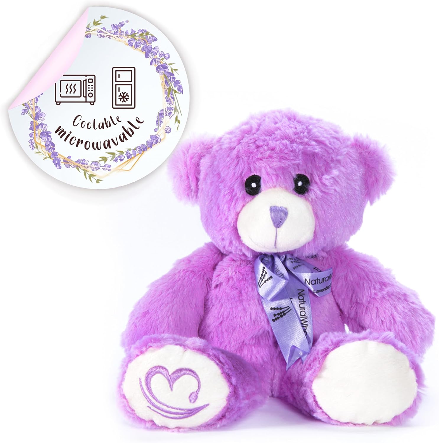 Microwavable Stuffed Animal, Lavender Stuffed Animals for