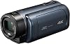 Jvckenwood GZ-RY980-A JVC Everio R 4K Shooting Camcorder, Waterproof, Dustproof, Deep Ocean Blue