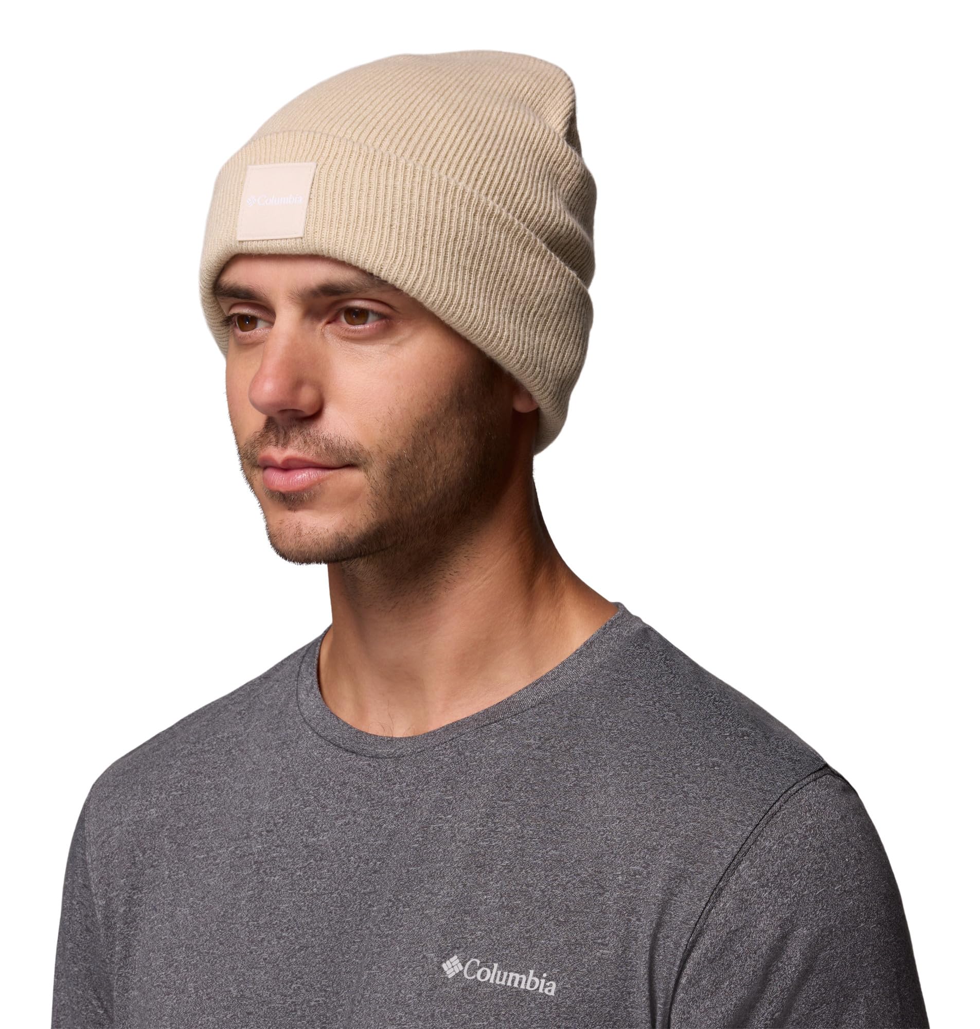 Columbia Unisex City Trek Heavyweight Beanie, Beanie Hat, Dark Stone, One Size