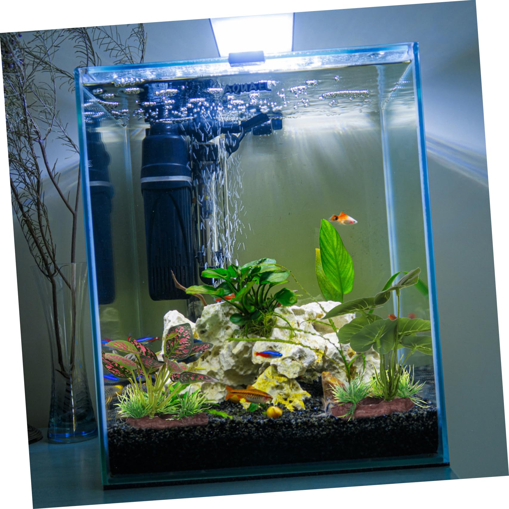 BESPORTBLE 10stücke Künstliche Wasserpflanzen Für Aquarien Täuschend Echte Dekoration Für Fischbecken Pflegeleicht Und Langlebig Für Aquarienliebhaber