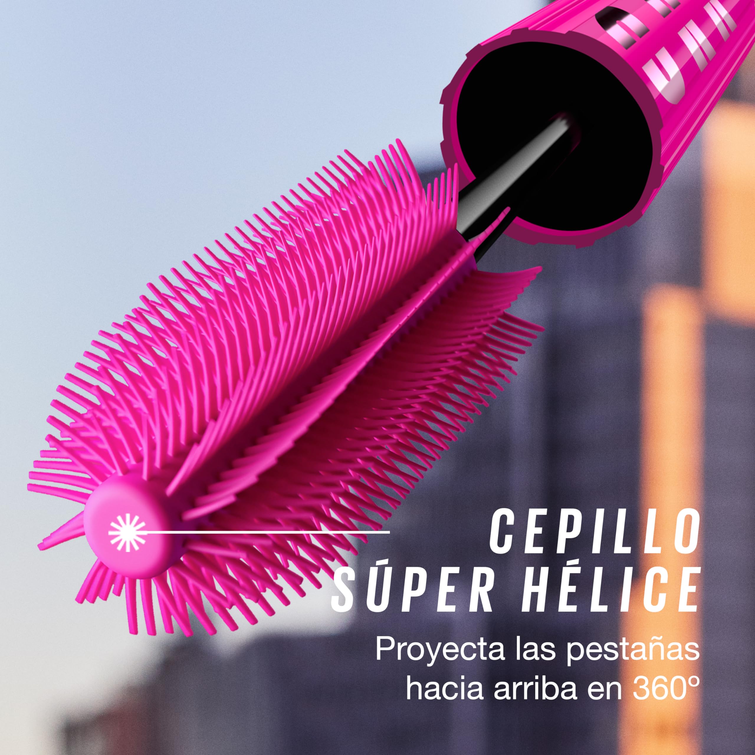Maybelline New York Mascara Lash Sensational Firework Waterproof Flaring Eyelash Lengthening, Clump-Resistant Formula - Image 4