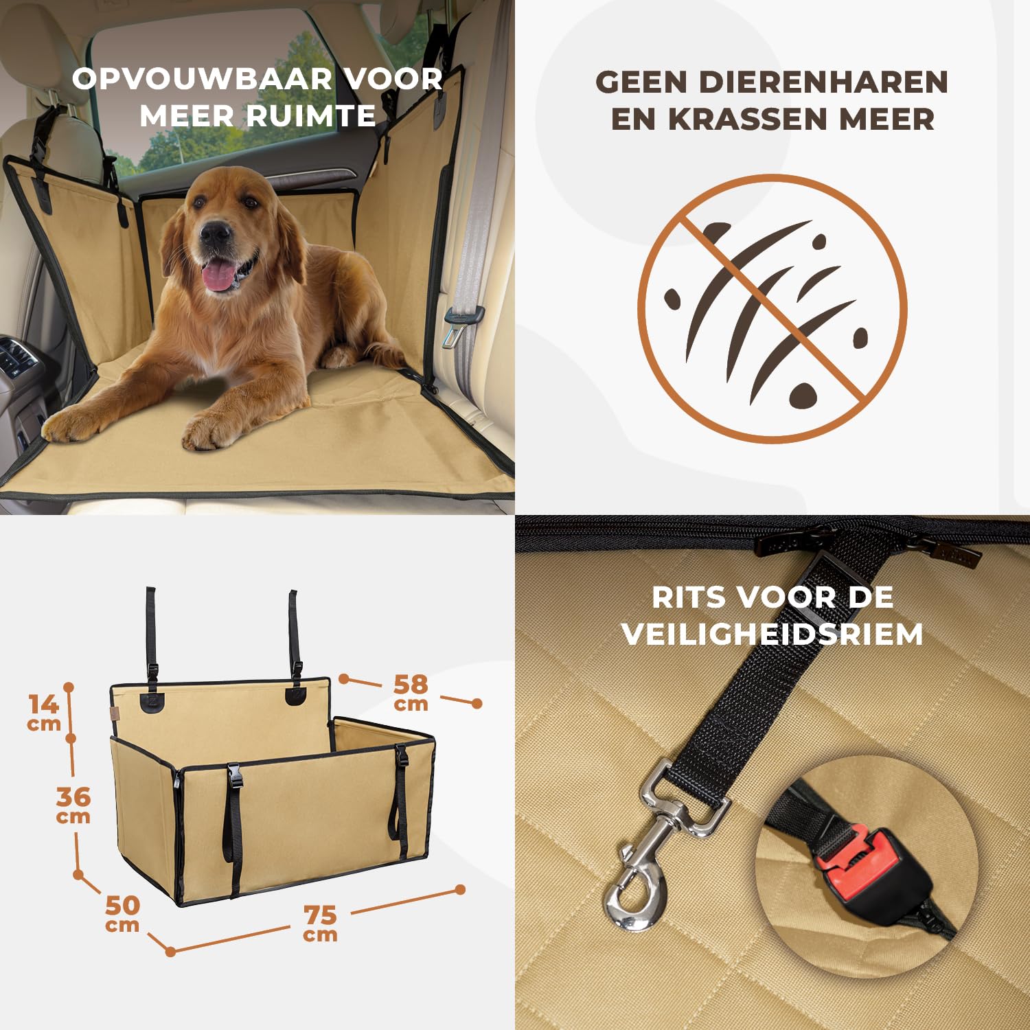 Beste honden autostoel | Top 4 autostoelen voor honden