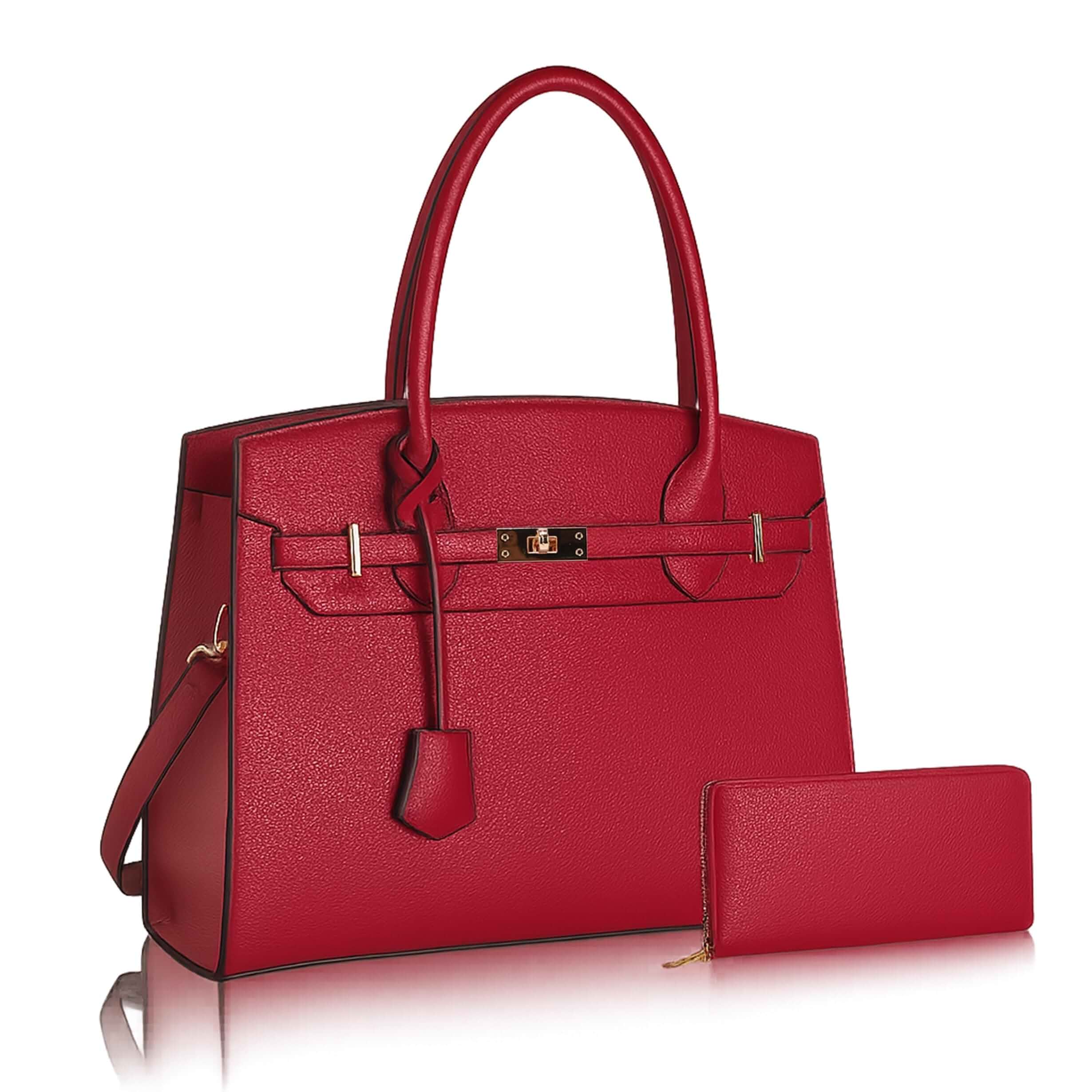 Top Handbags For women, Adjustable Strap Work Satchel with Wallet