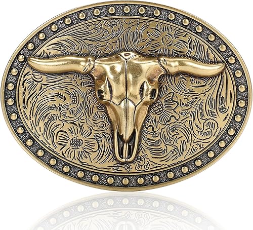 BELTROAD Western Belt Buckles for Men Women Cowboy Rodeo Cowgirl Western Party Mens Replacement Novelty Belt Buckle Gifts