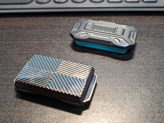 Amazon | Apqdw 金属製フィジェットトイ EDC 磁気スライダー 子供と