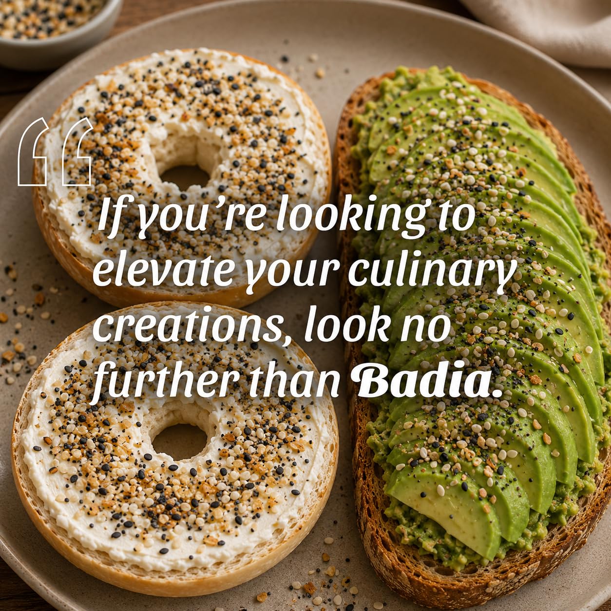 Badia Assaisonnement pour bagel Everything - (22 oz) 623,7 g