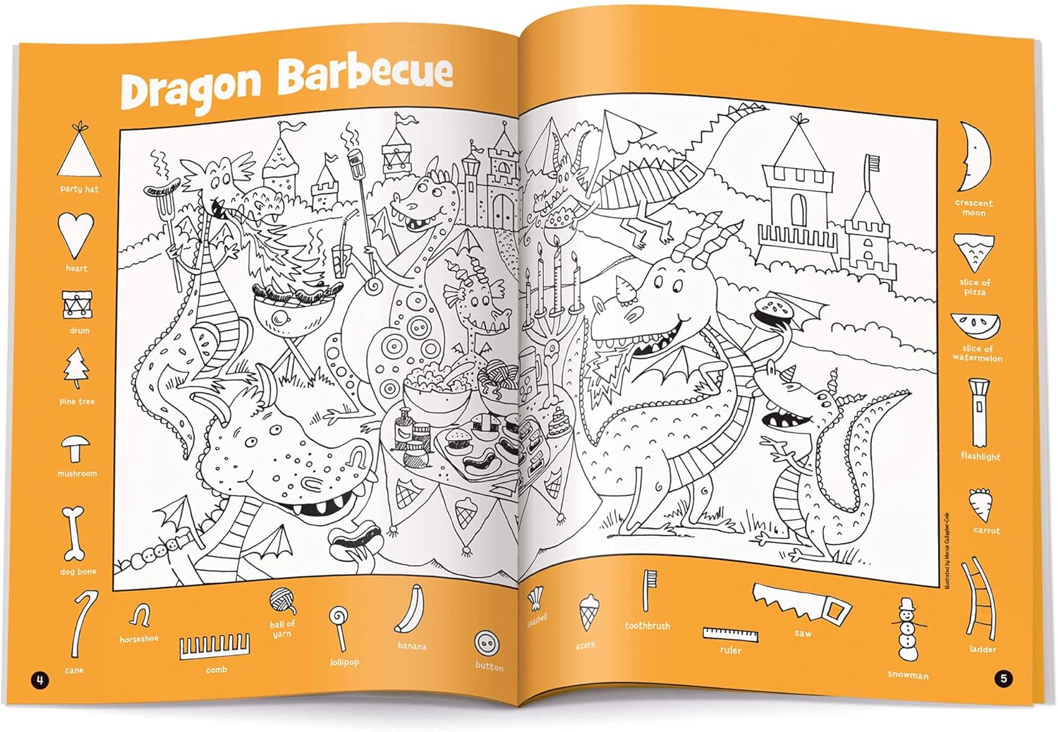 Highlights Hidden Pictures 2022 4-Book Set : Toys & Games