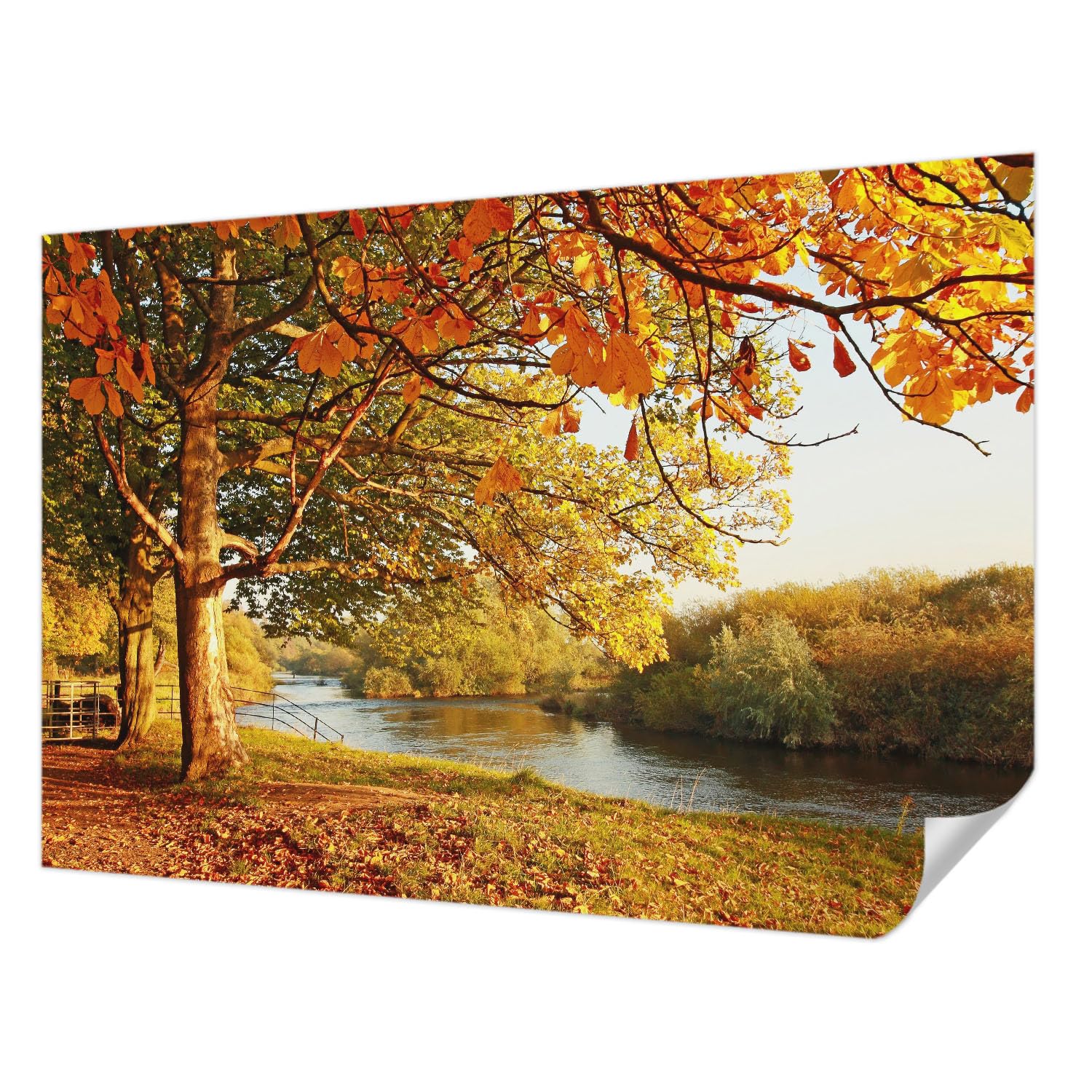 Tulup Papel Pintado Vintage 152x104 cm para Dormitorio y Sala