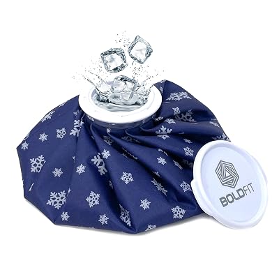 Boldfit Hot Water Bag Ice bag for Pain Relief 9inch Cold Ice Pack Bag for Pain Relief - Cold Water Bag for Pain Relief, 