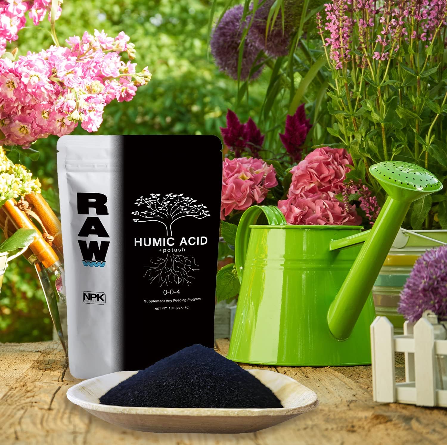 RAW Humic Acid for Plants and General Garden use