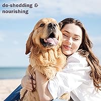 Vista 5 de Mighty Mutt Champú Shed Control – Champú para perros Deshedding Aroma fresco Suaviza y nutre el pelaje Reduce el desprendimiento