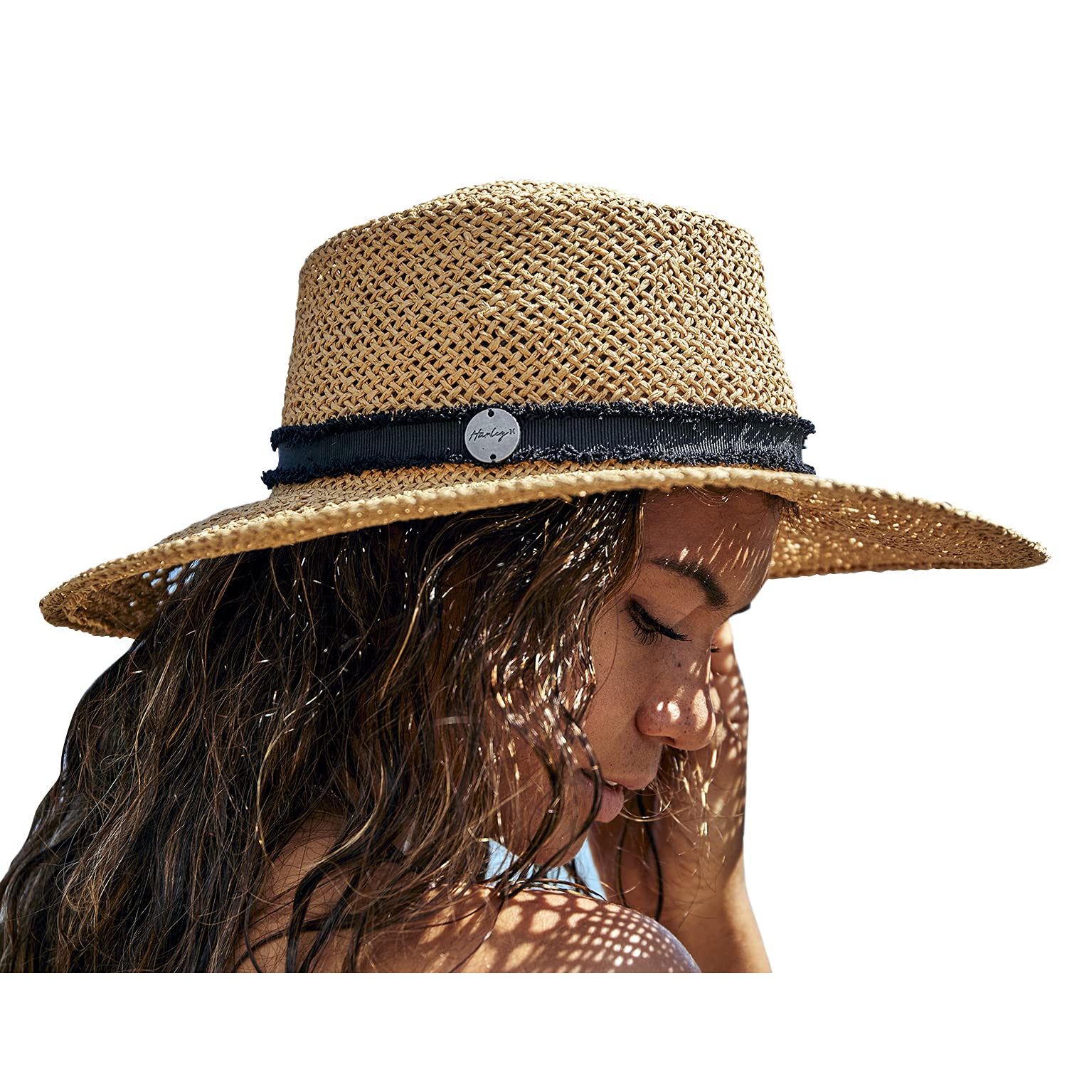 Hurley W Santa Rosa Floppy Hat, Gorra Mujer, Khaki, Talla Única