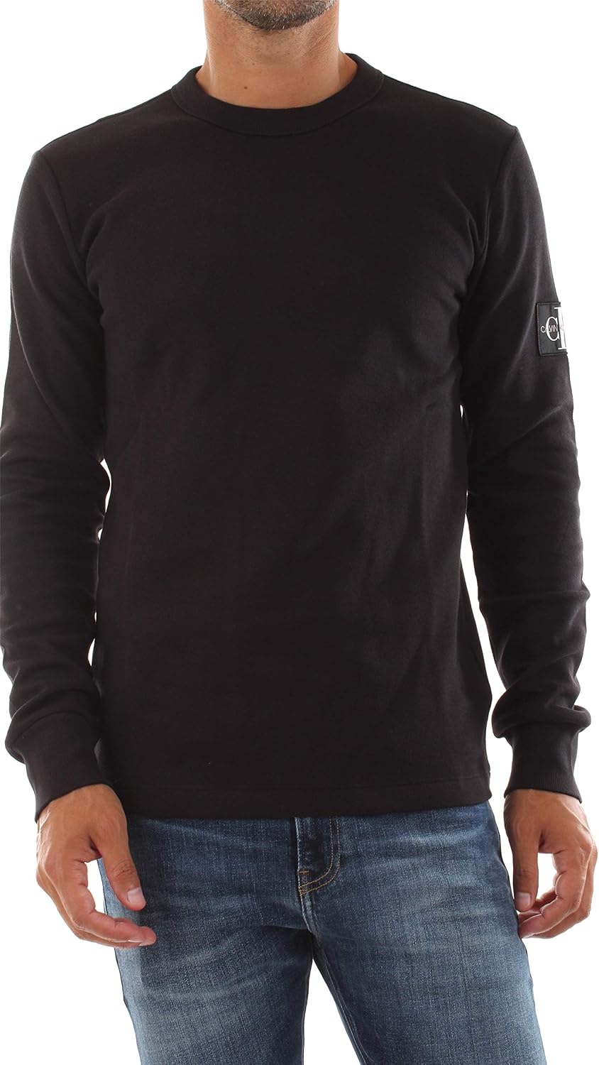 Calvin Klein Jeans J30J315607 Monogram Badge T-Shirt Men's Black M :  Amazon.de: Sports \u0026 Outdoors