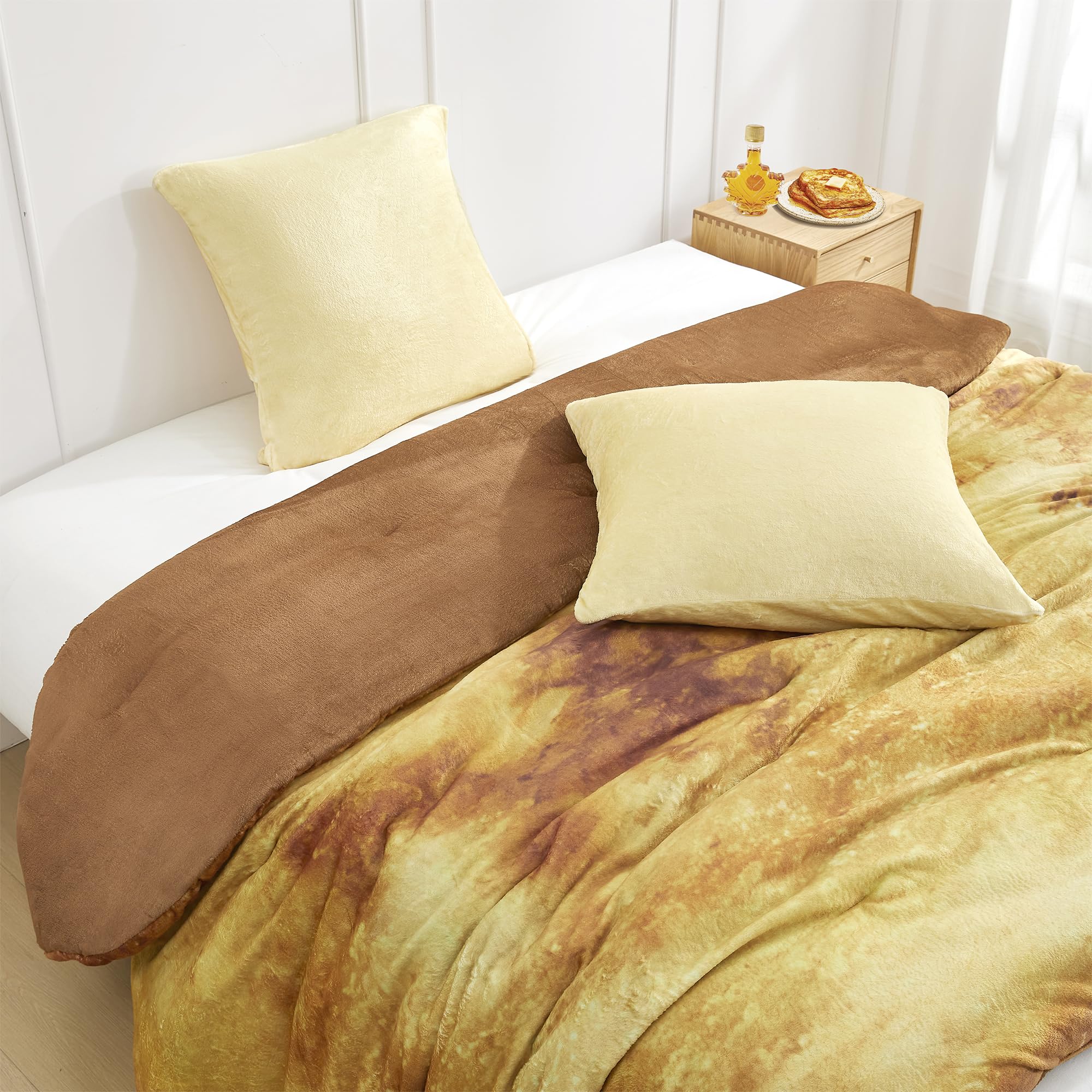 Byourbed Toasty - Coma Inducer Twin XL Comforter Set - Toasted Marshmallow Color, Plush & Fleece, Oversized - View #9