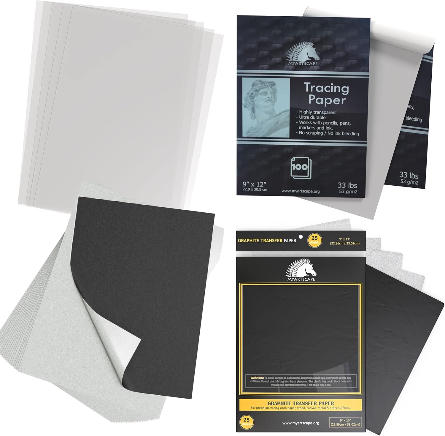 MyArtscape Art Supplies Artist Quality Graphite Transfer